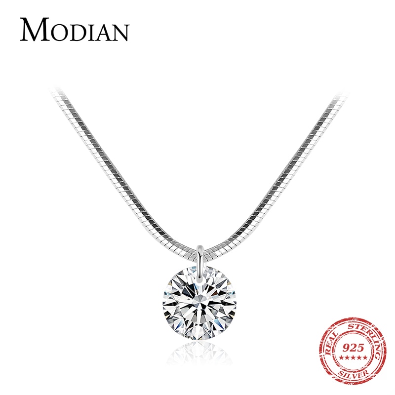 楽天FineJewelrys【クーポン利用で5010円】 ペンダント ネックレス シルバー チェーン クリア 透明 ジルコニア シンプル レース レディース 女性 100％ 925 スター 星リング トレンド CZ チョーカー ファッション リンク パーティ ファイン ジュエリー