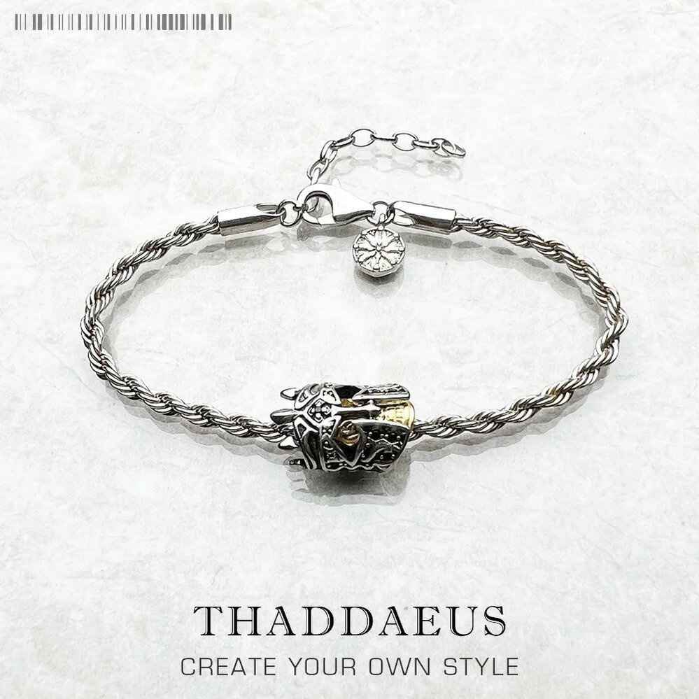 【送料無料】 ブレスレット シルバー チェーン プラント スカル リング レディース メンズ 頭蓋骨 騎士..