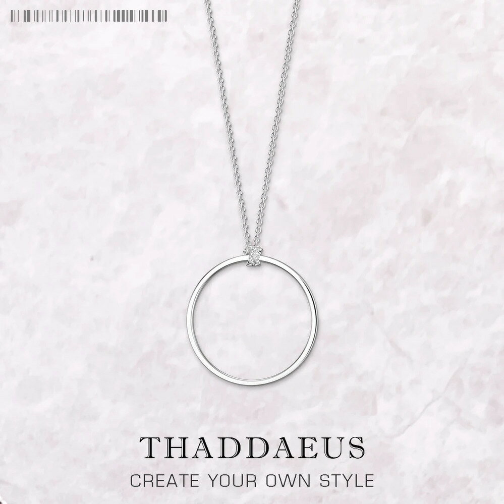 【送料無料】 チャーム ネックレス シルバー サークル リング レディース メンズ 大きい バネ ファッション キャリア ジュエリー ヨーロッパ 9255 スタ...