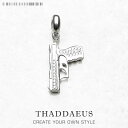 【送料無料】 チャーム ブレスレット シルバー リング ガン レディース メンズ ピストル 銃 9255 スターリング & トレンド クラブ ギフト ヨーロッパ...