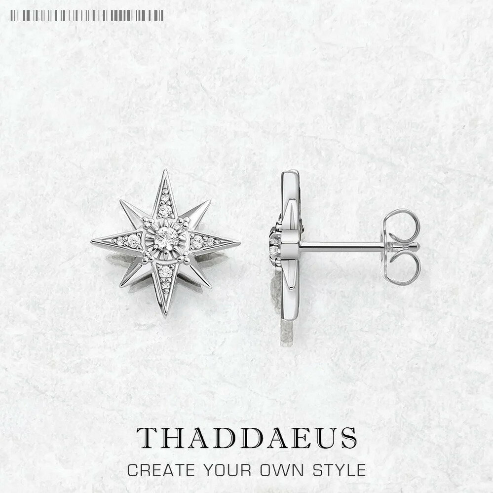 【送料無料】 ピアス ビンテージ シルバー リング 星 レディース 魔法 マジック スター スタッド ヨーロッパ スタイル ファイン ジュエリー ハンドクラフト...