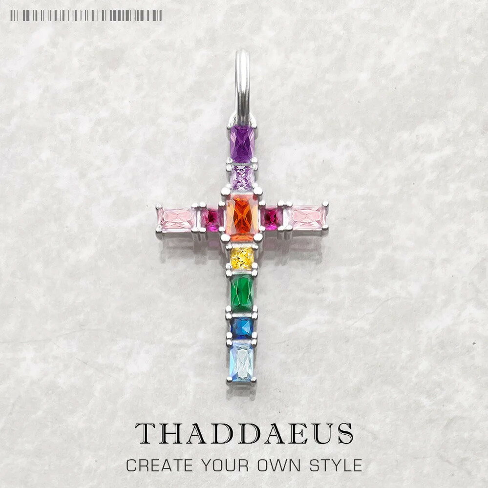 【送料無料】 ペンダント シルバー ストーン プラント クロス リング レディース カラフル 新しい ファイン ジュエリー ヨーロッパ スタイル ブランド 9255 スターリング アクセサリー ボヘミア ギフト