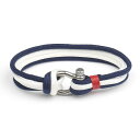 【クーポン利用で3080円】 ブレスレット 馬蹄 ステンレス メンズ クリエイティブ 多層 マルチレイヤー パラコード 取り外し可能 バックル スチール サバイバル ブラジル ジュエリー