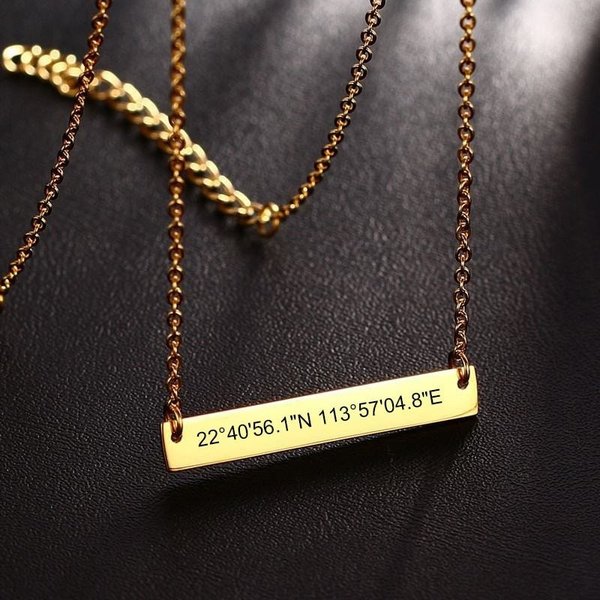 楽天FineJewelrys【クーポン利用で3610円】 ネックレス レディース 女性 ステンレス カスタム ゴールド エレガント チョーカー パーティー バー GPS おしゃれ 大人 かわいい カラー