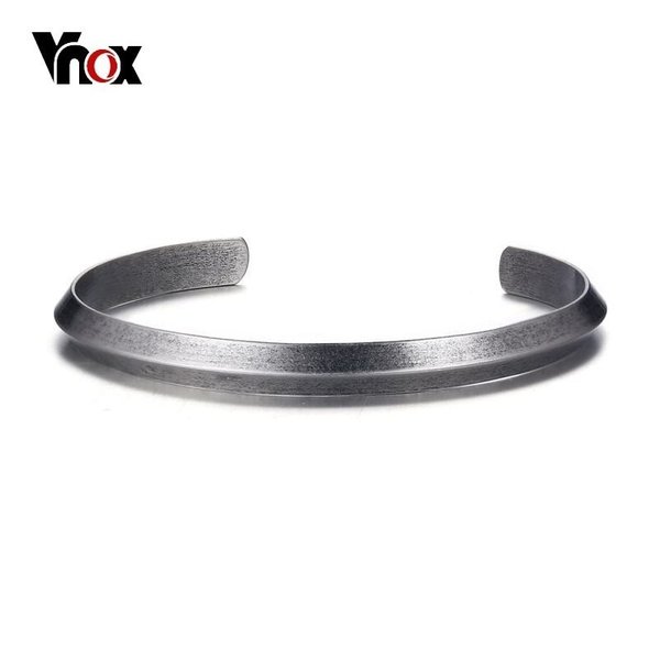 【送料無料】 バングル ブレスレット レディース ステンレス シルバー 古代 ファッション ジュエリー カジュアル レトロ カフ オールド アンティーク ドロッ...