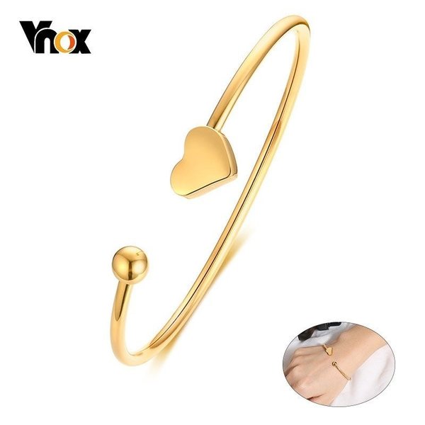 【送料無料】 バングル ブレスレット レディース ステンレス カフブレスレット ゴールド プレゼント カフ 2.28 おしゃれ 大人 カラー ギフト Love