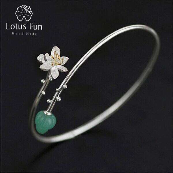 【送料無料】 バングル 繊細 ハンドメイド スター 星リング シルバー ジュエリー おしゃれ ナチュラル デザイン ハス リアル