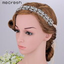 【クーポン利用で5220円】 ヘアアクセ クリスタル ブライダル ヘッドバンド ハート シルバー カラー ラインストーン ウェディング ヘア パーティー ティア...