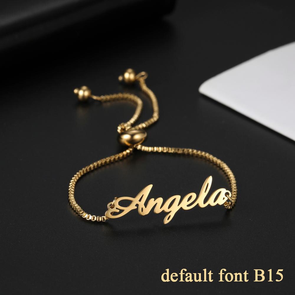 【送料無料】 バングル ブレスレット ステンレス チェーン レディース カスタマイズ キッズ ネーム 名前 レター パーソナライズ ビーズ スチール 箱 ボック...