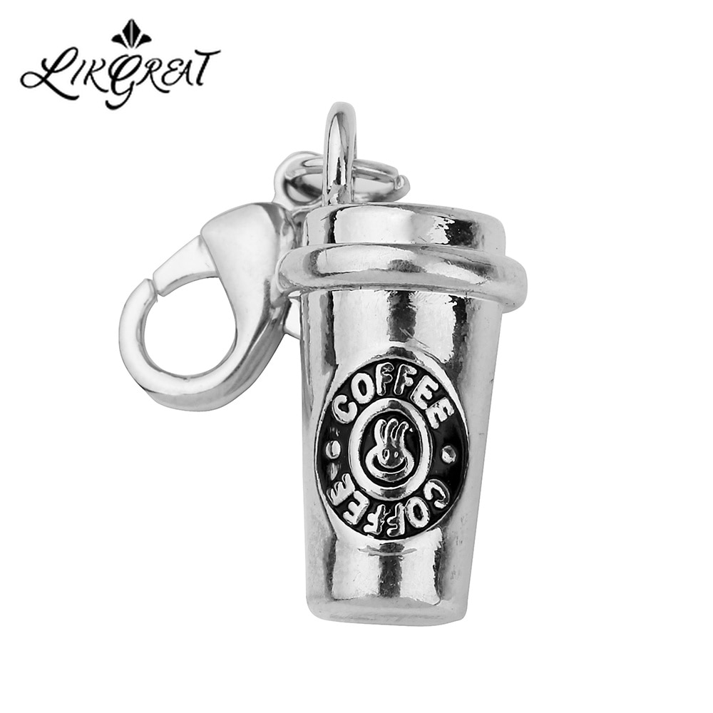 【送料無料】 キー 鍵ホルダー メタル 金属 爪 3D レディース 女性 コーヒー カップ チャーム ロブスタ..
