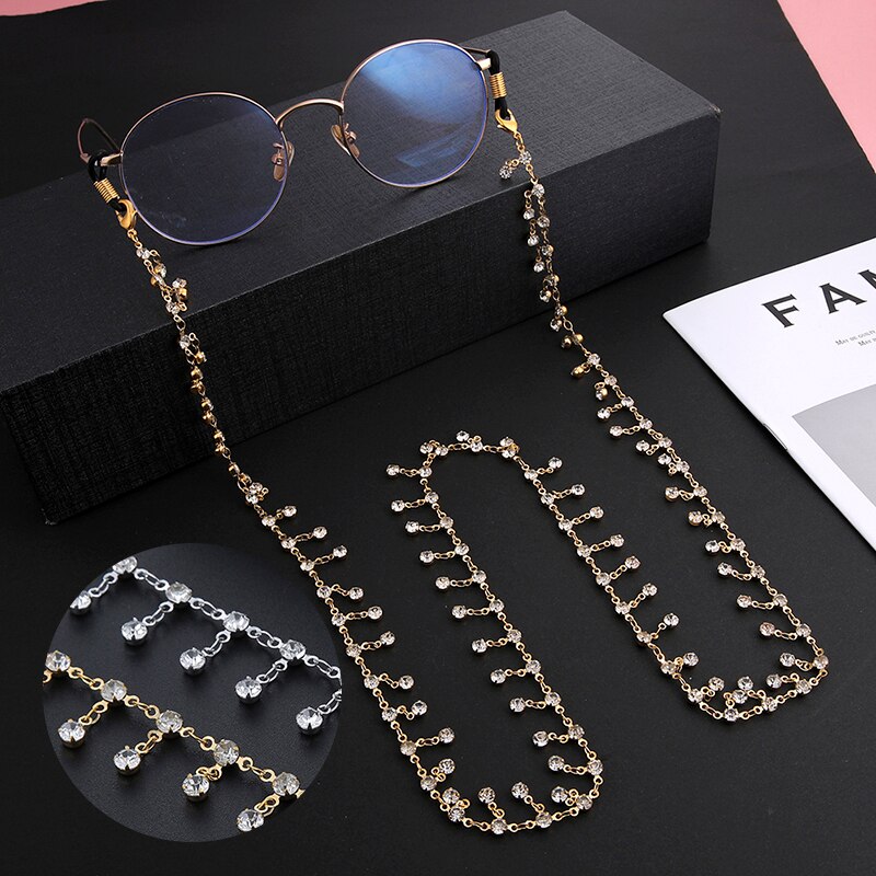 ネックレスクリスタルチェーンレース...