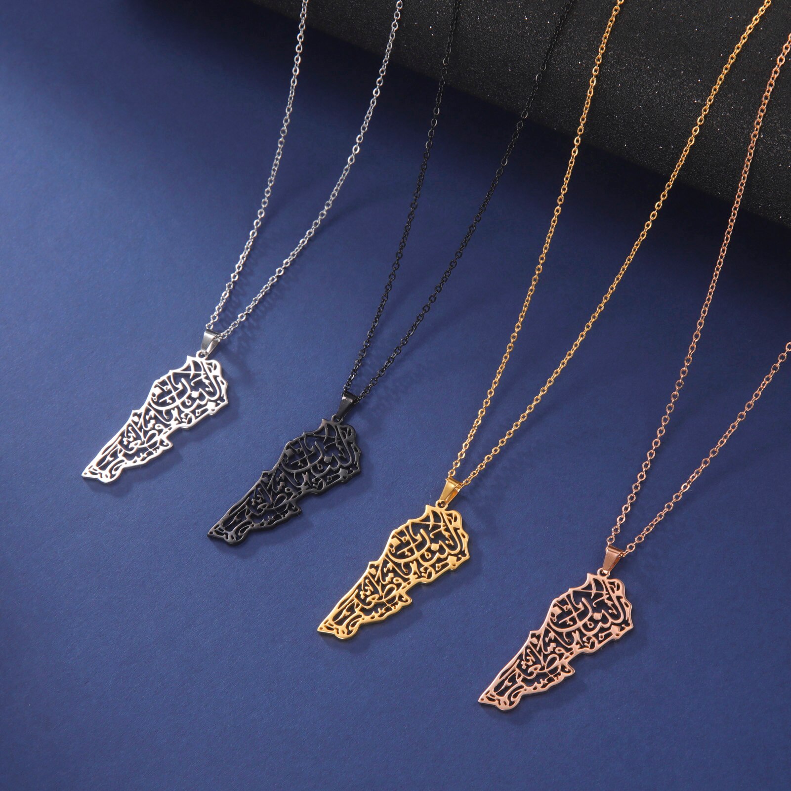 【クーポン利用で3500円】 ペンダント ネックレス レバノン ステンレス レース レディース 女性 メンズ..