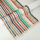 【送料無料】 メガネチェーン アクリル プラスチック レジン 樹脂 チェーン ストラップ レディース 女性 メンズ 男性 サングラス ハング 眼鏡 コード 保有...