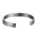 【クーポン利用で3980円】 バングル ブレスレット ステンレス ビンテージ メンズ カフス オリジナル レイルロード アンティーク カラー ソリッド スチール...