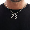 【クーポン利用で4360円】 ネックレス サッカー バスケットボール 野球 フットボール レース メンズ 男性 フリー カスタム ジャージー 数字 ナンバー ボ...