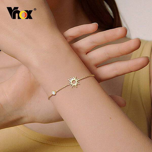 【送料無料】 ブレスレット 三角形 ハート 星 スター チェーン 月 レディース エレガント 太陽 ライフ ツリー 幾何学 トライアングル ムーン チャーム ス...