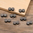 【送料無料】 ピアス オオカミ 狼 ハンマー リボン 結び目 メンズ 男性 キング クリップ 1/2 個 ノルディック バイキング ウルフ ツリー ノット コン...