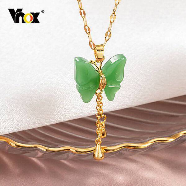 ペンダントネックレスチョウ蝶バタフ...