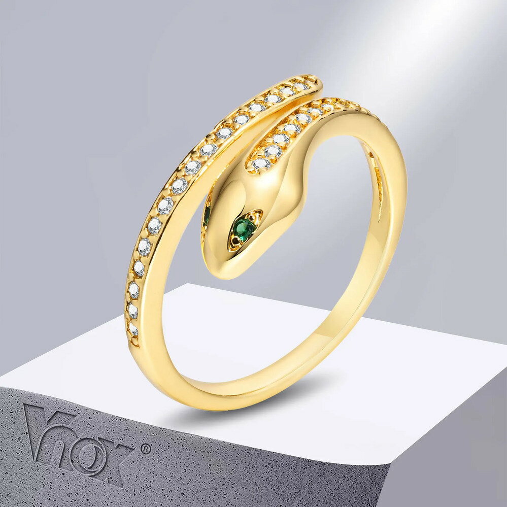 【クーポン利用で4290円】 指輪 リング 動物 アニマル レディース 新しい ゴシック オープン 蛇 スネイク ヘビ 調整可能 爬虫類 ファッション パンク ガール 誕生日 ギフト ジュエリー