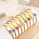 【送料無料】 ブレスレット ステンレス チェーン ネーム レディース メンズ パーソナライズ 赤ちゃん ベイビー カスタム 洗礼 ギフト アンチ アレルギー スチール ニューボーン(4)
