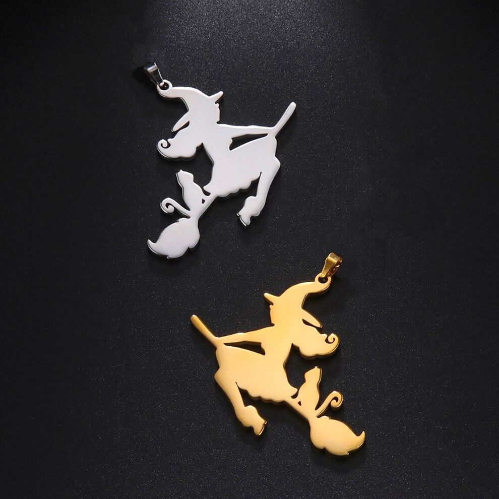 【送料無料】 ペンダント 動物 アニマル ステンレス キング ネコ メンズ 男性 魔法 マジック リトル 魔..