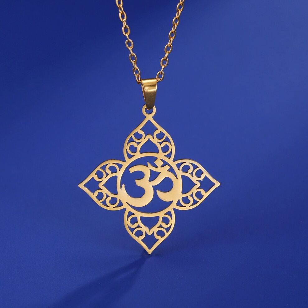 FineJewelrys㤨֡ڥݥѤ2890ߡ ͥå쥹  ե ƥ쥹  ץ ϥ ʪ   եꥰ꡼   Ϥ ϡ ޥ OM AUM ܥ ʩ 㥯 襬 奨꡼ ԥ奢  פβǤʤ2,990ߤˤʤޤ