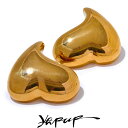 【送料無料】 ピアス ステンレス ムース ハート メタル LOVE レディース 人気 スチール スムーズ スタッド 防ぐ アレルギー Love 魅力的 ロマンチック デイリー ジュエリー ビジュー