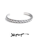 【クーポン利用で5100円】 バングル ブレスレット ステンレス ビンテージ シルバー カブ メンズ 65mm カラー スチール カフ ラスト 証拠 クラシック...