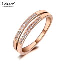 【クーポン利用で3560円】 指輪 リング ジルコニア ステンレス ピック レディース トレンド スチール 結婚式 ウェディング ダブル AAA キュービック ジルコン 婚約 ジュエリー(4)