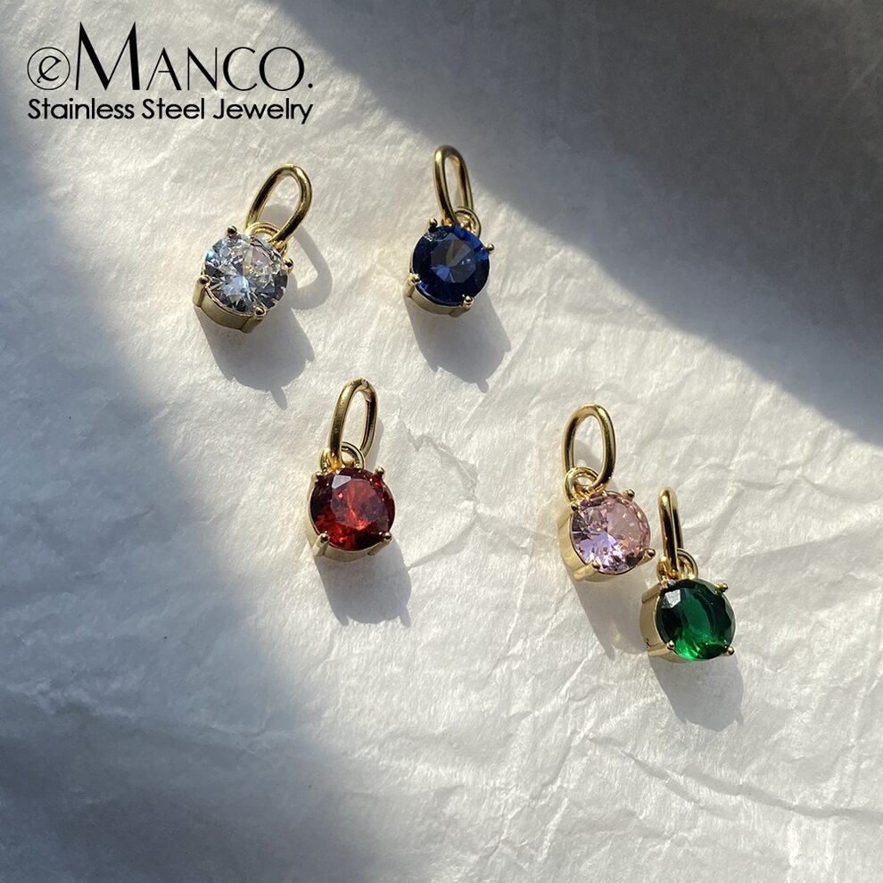 【送料無料】 ペンダント ブレスレット ネックレス ジルコニア ステンレス ラウンド レディース ジルコン チャーム コスプレ ジュエリー ギフト DIY