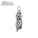 【送料無料】 ペンダント ネックレス ステンレス フクロウ ハート 3D 鳥 レディース 女性 バード ステレオ チャーム ハロウィーン 雰囲気 スチール コス...