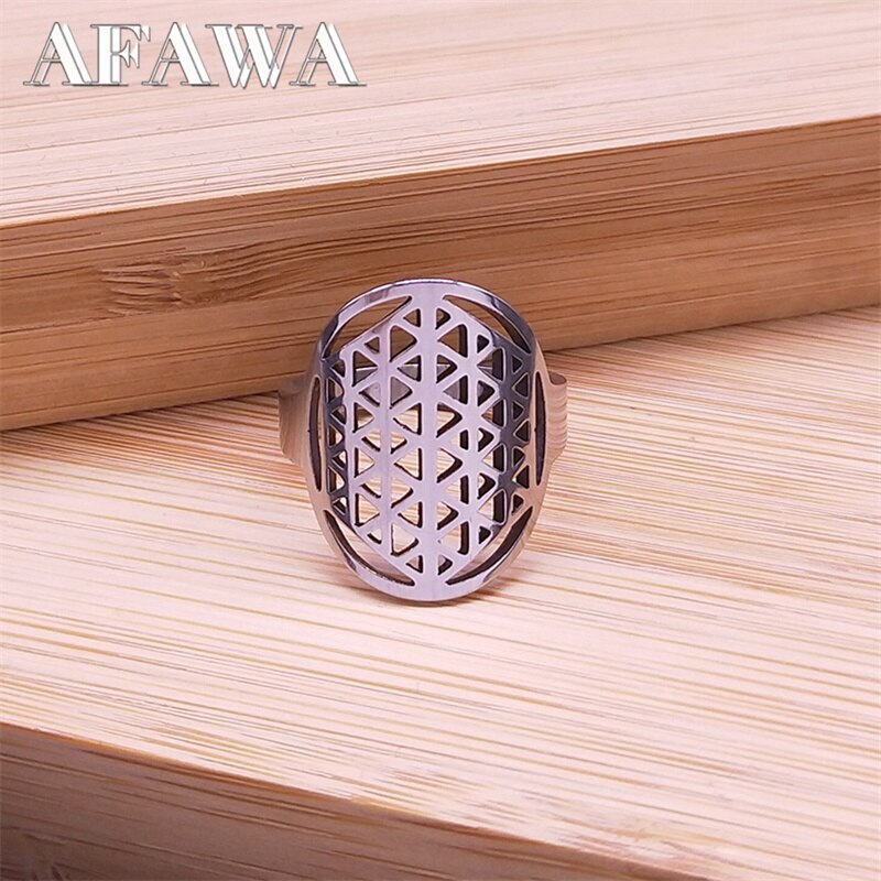 【クーポン利用で3370円】 指輪 リング 花 フラワー ステンレス シルバー レディース 女性 ファッショ..