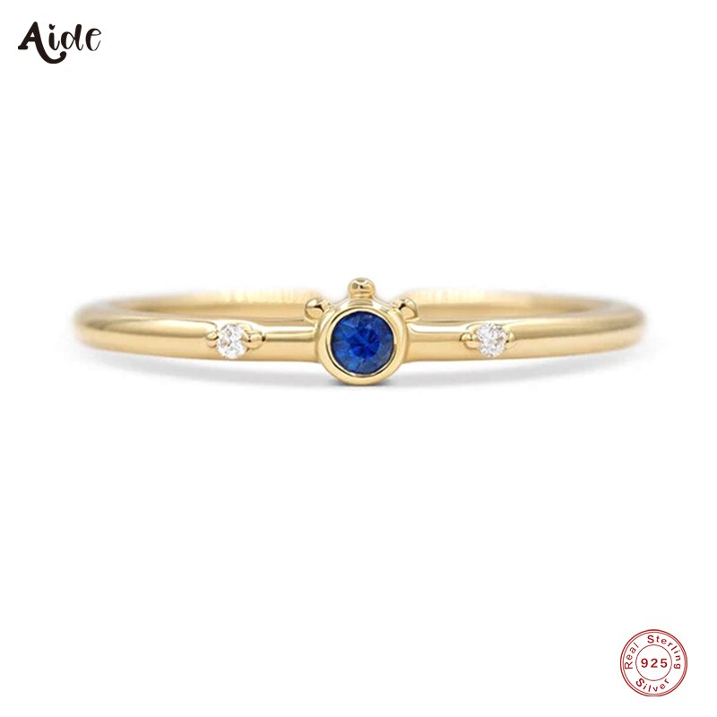 【クーポン利用で3400円】 指輪 リング ジルコニア クリスタル 青 ブルー シルバー スクエア ラウンド レディース 女性 925 スター 星リング ロイヤル ジルコン 調整可能 四角 細い スリム スタック可能 オープニング