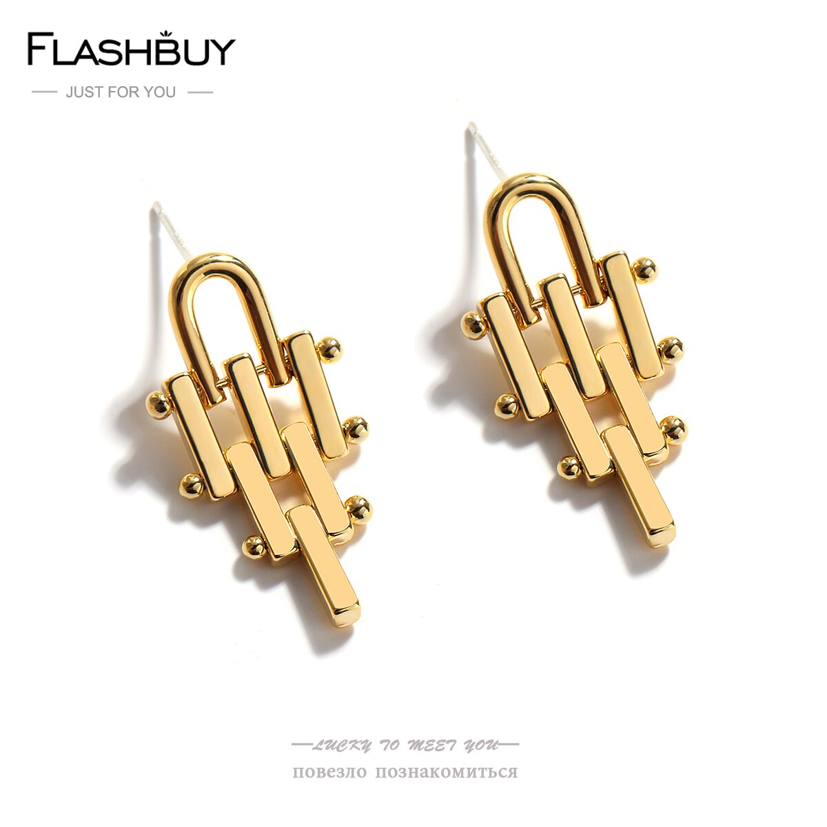 【クーポン利用で4140円】 ピアス コッパー カッパー 銅 レディース 女性 ユニーク ファッション 透かし 幾何学 スタッド ガール 耳 イヤー 新しい トレンド ジュエリー