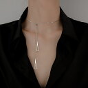 【クーポン利用で4230円】 ペンダント ネックレス チェーン レディース 女性 新しい トレンド 幾何学 引く ファッション 鎖骨 結婚式 ウェディング パーティ ギフト(4)