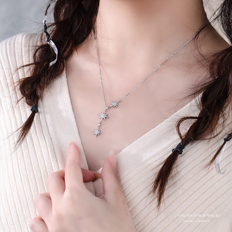 FineJewelrysの【送料無料】 ペンダント ネックレス ラインストーン チェーン プラント 木 ウッドの葉 リーフ 木の葉 植物 レディース 女性 ファッション 新しい ジュエリー メープル 結婚式 ウェディング パーティ ギフト｜アングル3