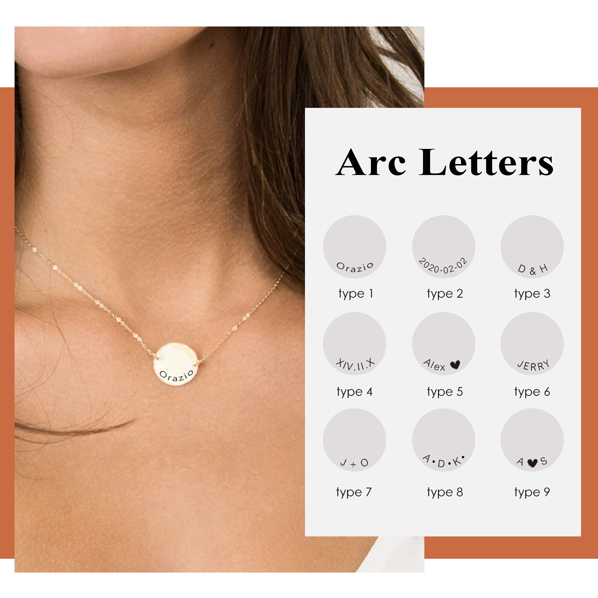 【送料無料】 チョーカー ペンダント ネックレス ステンレス ゴールド ラウンド コイン ネーム 名前 韓国 レディース 女性 刻印 14K スチール ファッシ...