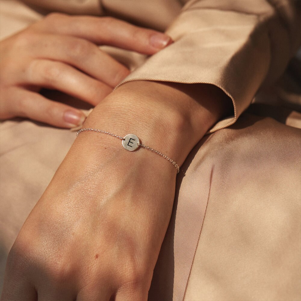 【クーポン利用で3480円】 ブレスレット ステンレス イタリア ゴールド ネーム 名前 レディース カスタ..