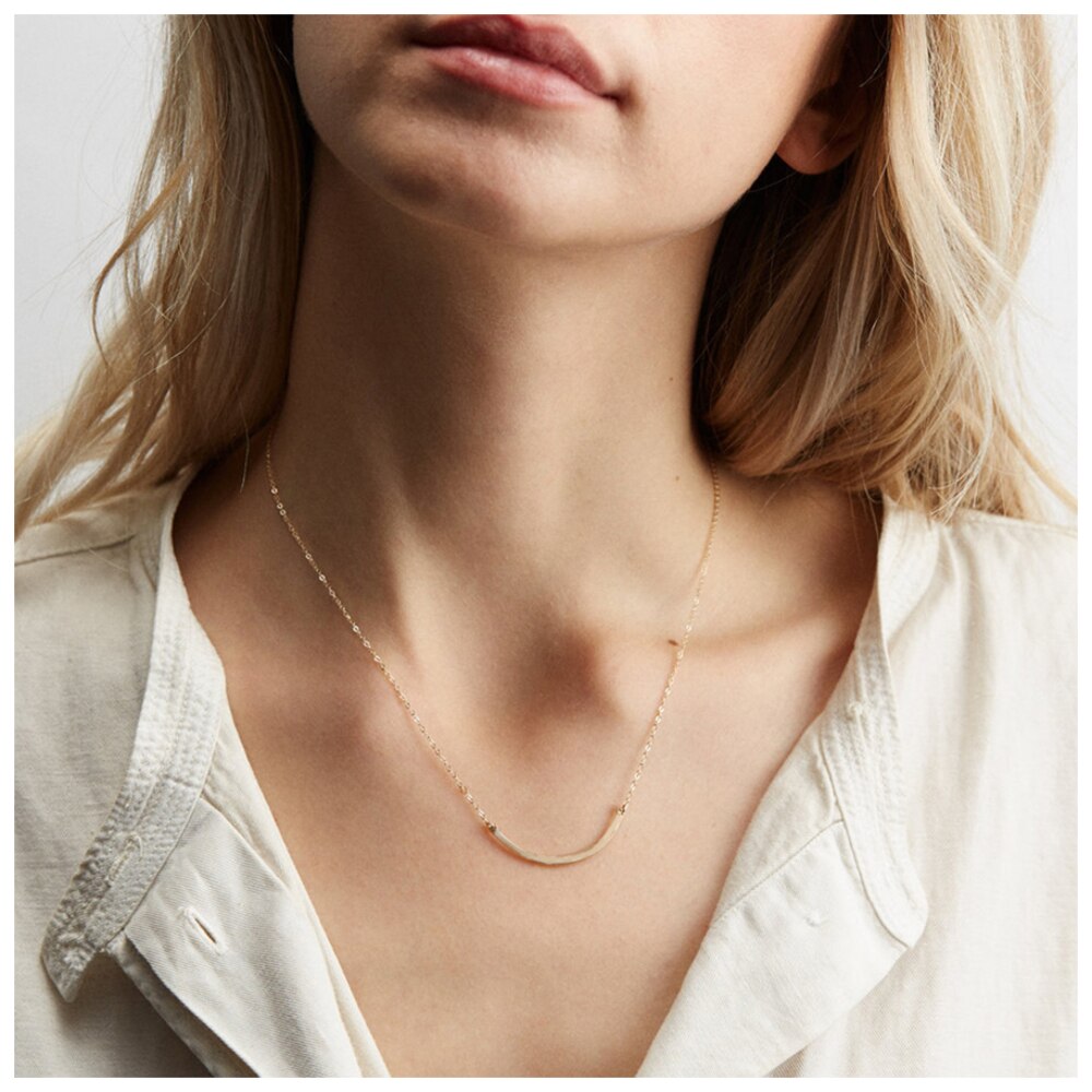 【送料無料】 チョーカー ネックレス ステンレス チェーン シンプル 韓国 レディース 女性 スチール スタイル 細い 新しい 贅沢 ジュエリー ギフト