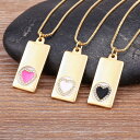 【クーポン利用で4090円】 ペンダント ネックレス クリスタル コッパー カッパー ハート レディース 女性 ファッション 3 カラー ロマンチック ハート型 ジルコン チャーム ベスト パーティ 結婚式 ウェディング ジュエリー