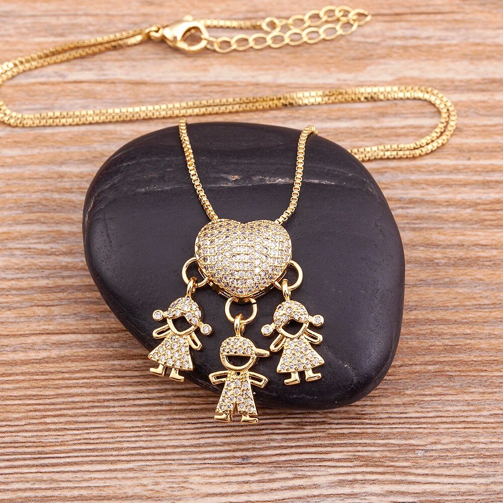 【送料無料】 ペンダント ネックレス ゴールド チェーン ハート レディース 女性 デザイン ガール ボーイ チャーム カラー 形 シェープ ベスト パーティ ...