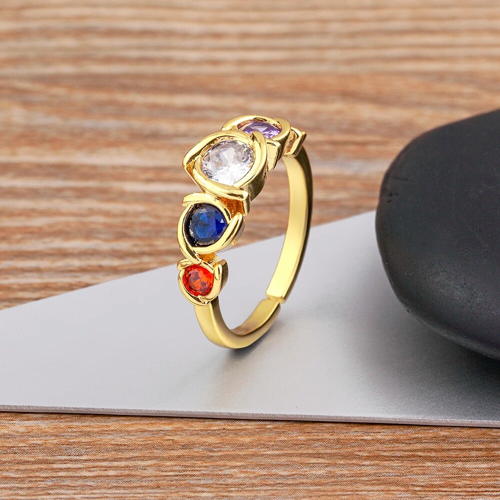 海外からの発送となりお届けに2週間程度を頂いております。予めご了承くださいませ。商品名韓国 デザイン ファッション 贅沢 シャイニー AAA ジルコン リング 指輪 レディース ガール オープニング アジャスタブル 指 フィンガー ジュエリ...