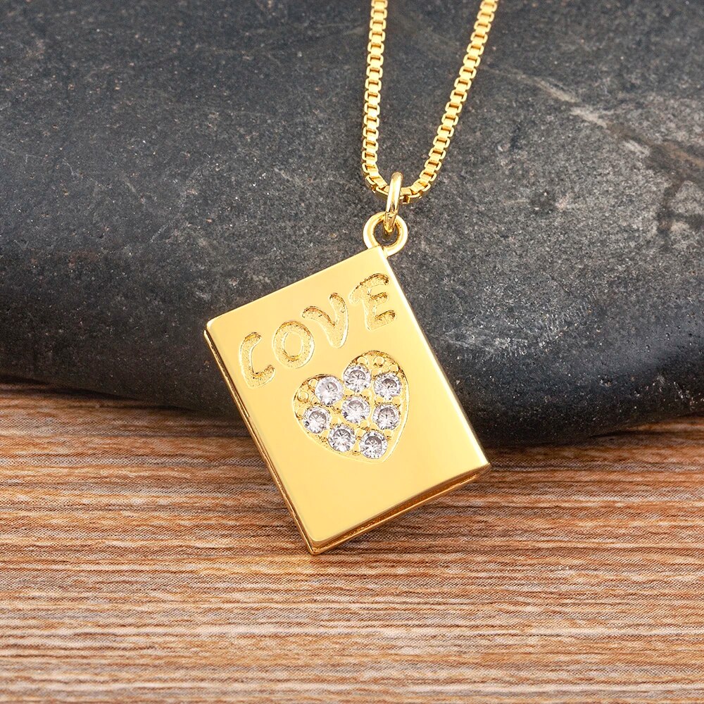 【送料無料】 ペンダント ネックレス ハート LOVE レディース 女性 ロマンチック ファッション シェイプ シャイニー ジルコン ハイ 品質 Love マザ...