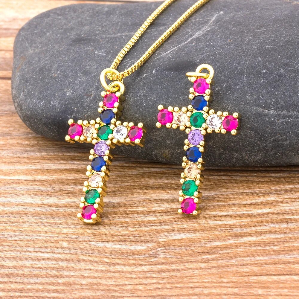 【送料無料】 ネックレス コッパー チェーン カッパー 銅 クロス 十字架 ピック ロング レディース 女..