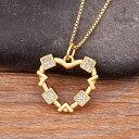 【送料無料】 ペンダント ネックレス ゴールド ハート LOVE レディース 女性 トップ 品質 プレート 永遠 Love ロマンチック チャーム ジュエリー ...