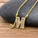 【クーポン利用で27790円】 ペンダント ネックレス イニシャル A-Z ゴールド コッパー カッパー 銅 ネーム 名前 レディース 女性 26個セット 贅沢...
