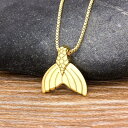 【クーポン利用で4000円】 ペンダント ネックレス フィッシュ チェーン シンプル ロング 魚 レディース 女性 スタイル ガール エレガント しっぽ テイル...