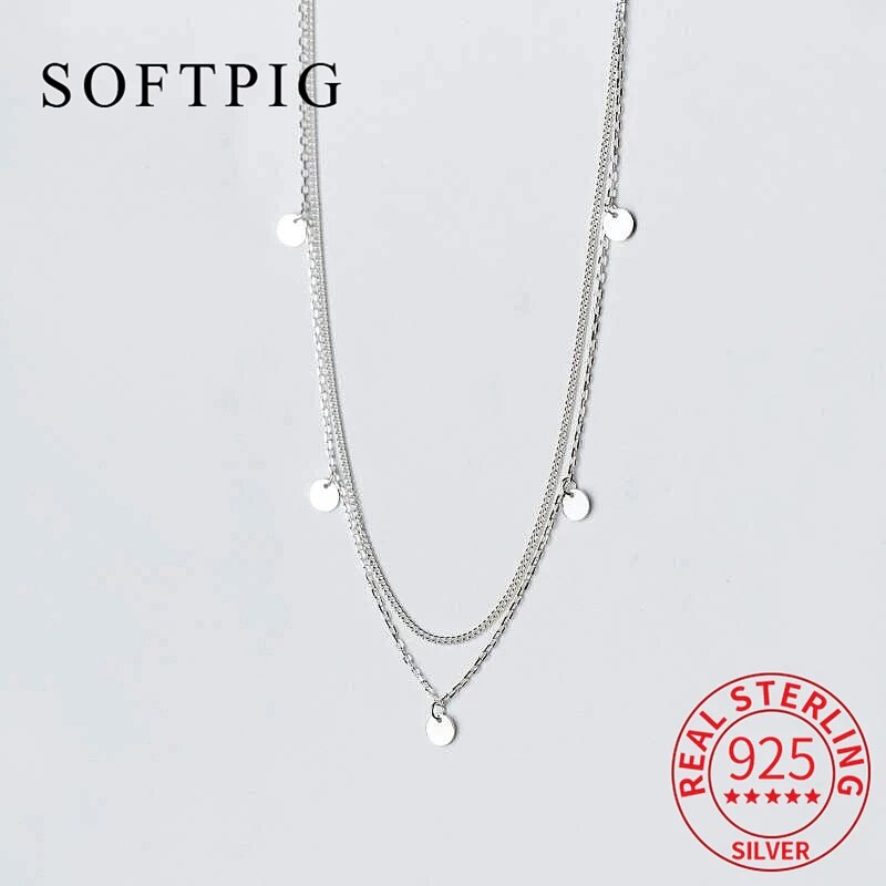 【送料無料】 チョーカー ネックレス シルバー ラウンド リング レディース 女性 リアル 925 スター 星リング ジオメトリ ファッション 結婚式 ウェディ...