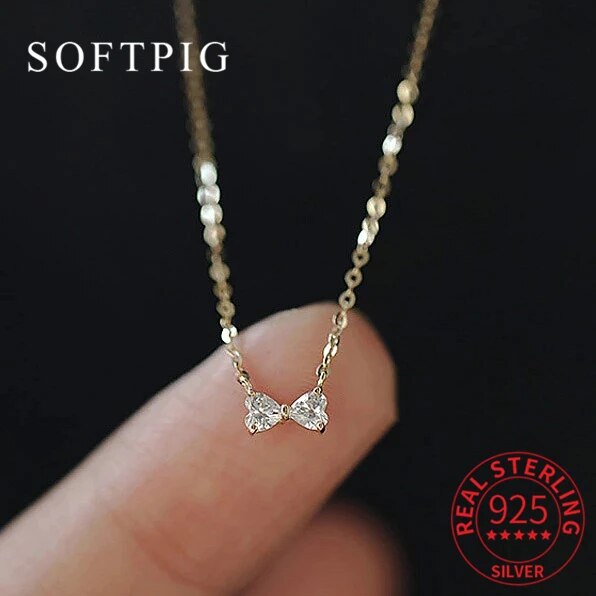 【送料無料】 チョーカー ペンダント ネックレス ゴールド シルバー リボン リング レディース 女性 リアル 925 スター 星リング 14K プレート ボウ...