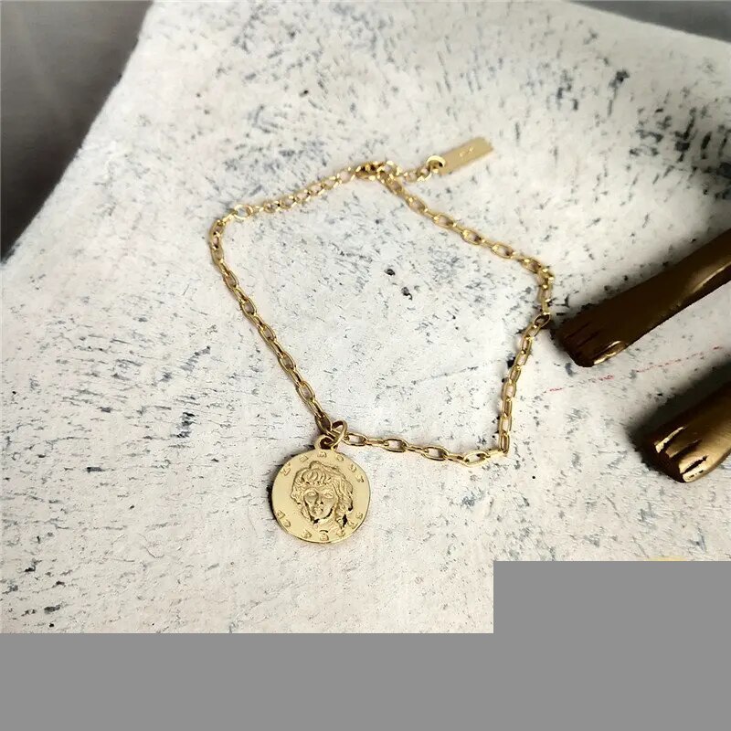 【クーポン利用で6040円】 ブレスレット ゴールド シルバー ボート リング レディース リアル 925 スタ..